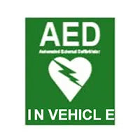 AED Vehicle Sign