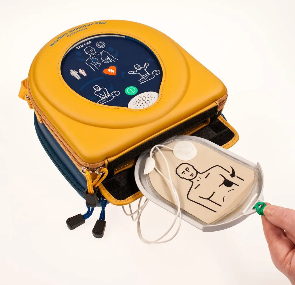 HeartSine Samaritan 500P Semi-Automatic Defibrillator with CPR