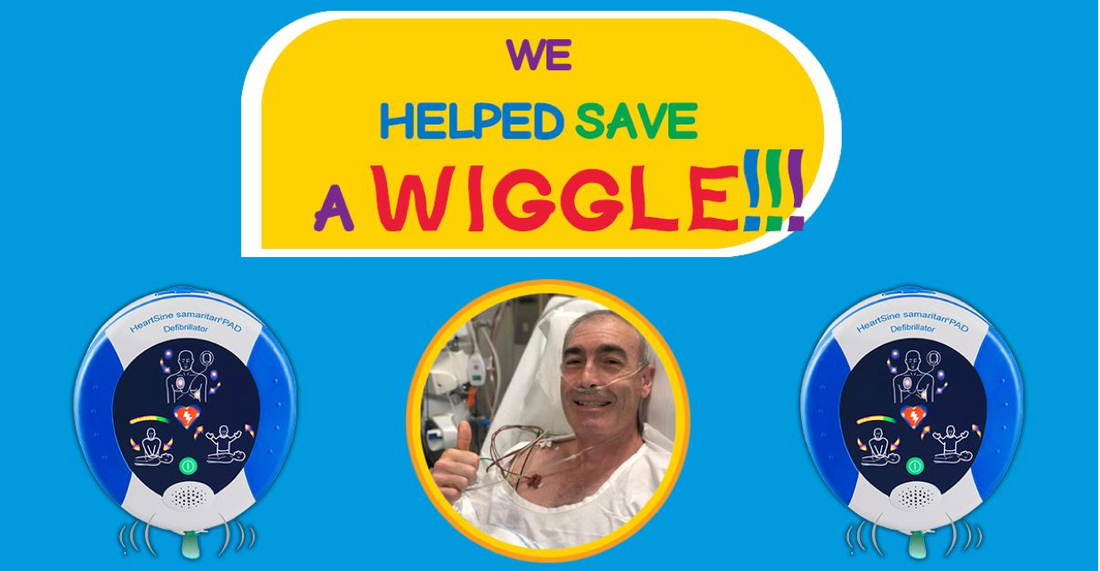We Helped Save a Wiggle! Well our Samaritan 500P AED did!