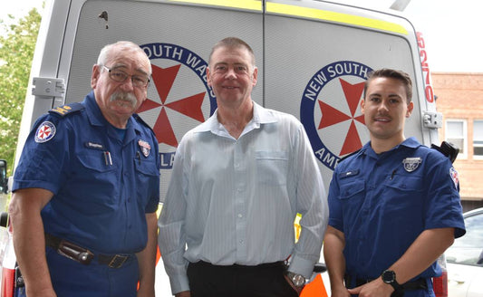 Cardiac arrest survivor thanks officers who came to his aid