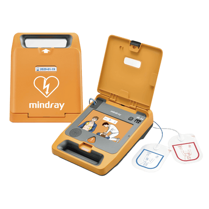 Mindray C1A Cardiac Defibrillator Fully-Automatic with 5 year Life on Battery and Pads