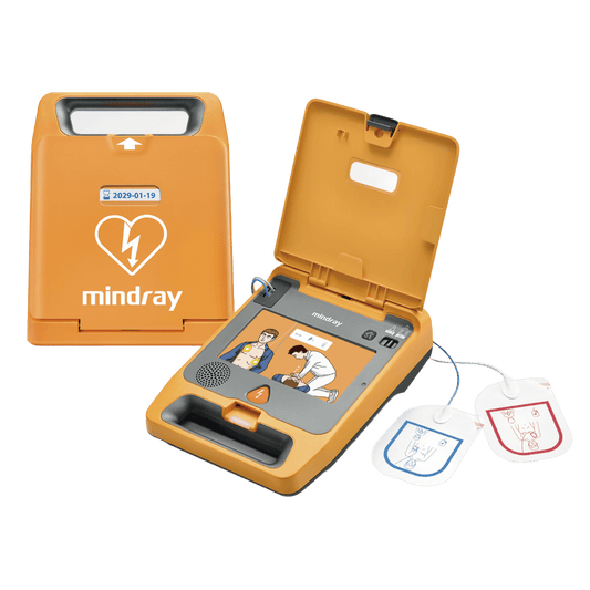 Mindray C1A Cardiac Defibrillator Fully-Automatic with 5 year Life on Battery and Pads