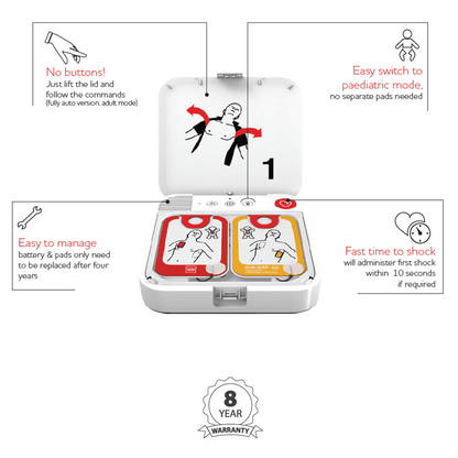 LifePak CR2 Fully Automatic Defibrillator