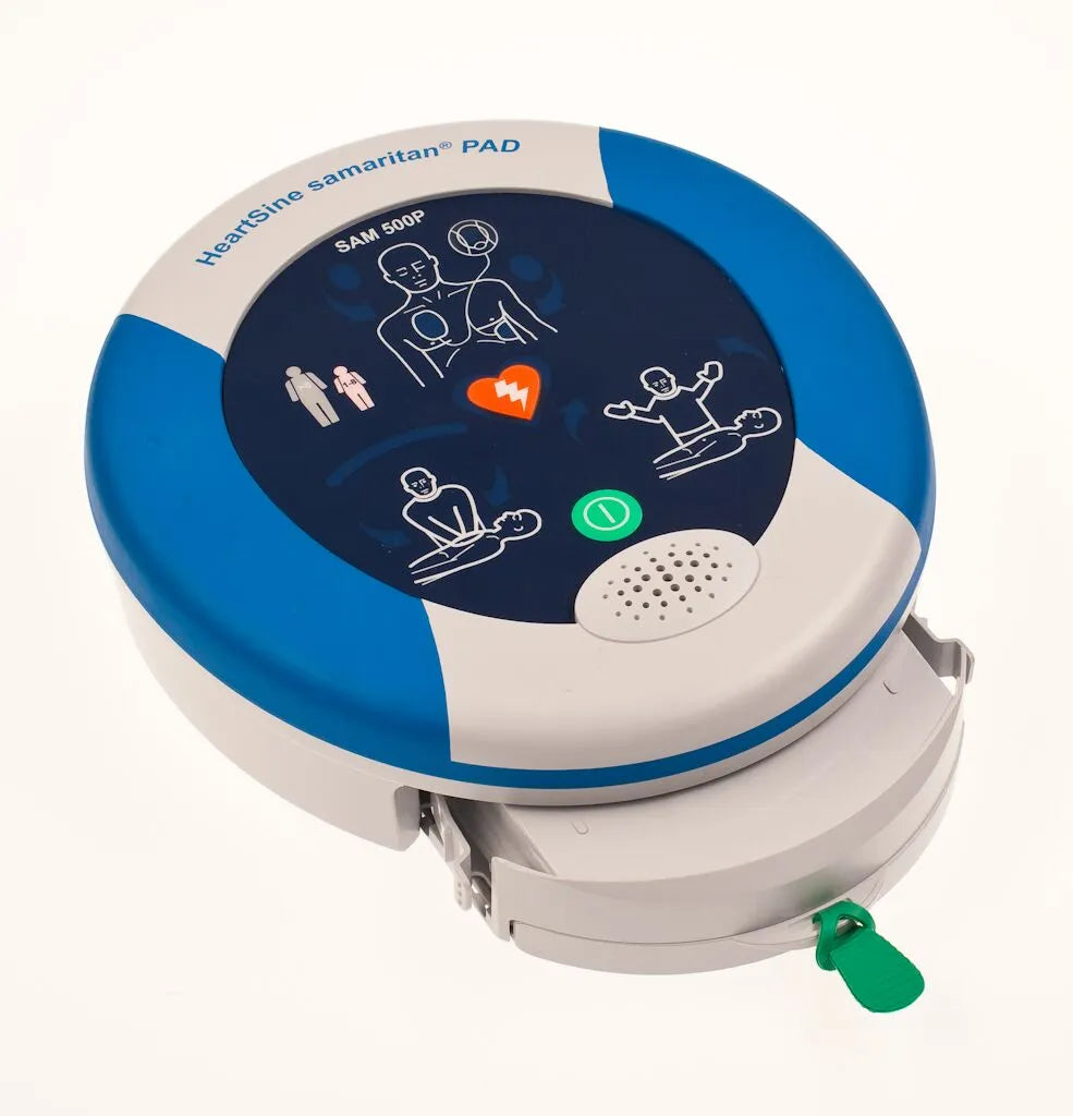 HeartSine Samaritan 500P Semi-Automatic Defibrillator with CPR