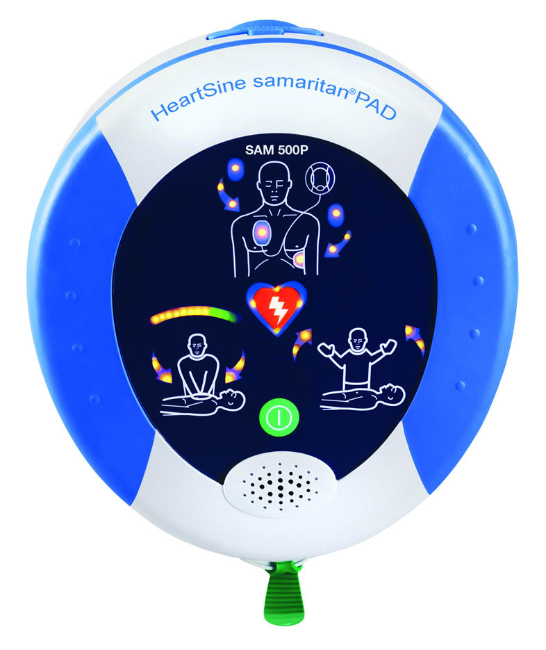 HeartSine Samaritan 500P Semi-Automatic Defibrillator with CPR