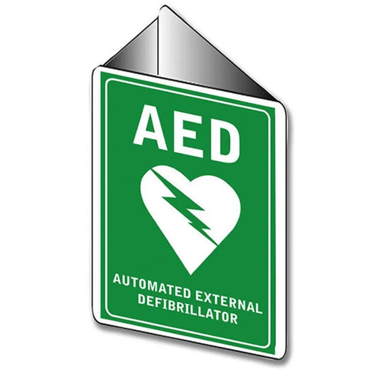 AED Angled Wall Sign