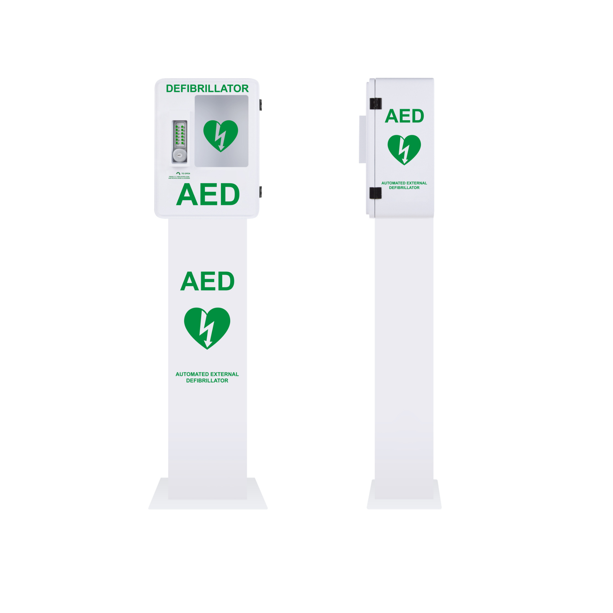 AED Cabinet-Stand